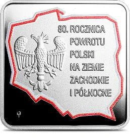 10 zł 80. rocznica powrotu Polski na Ziemie Zachodnie i Północne 2025