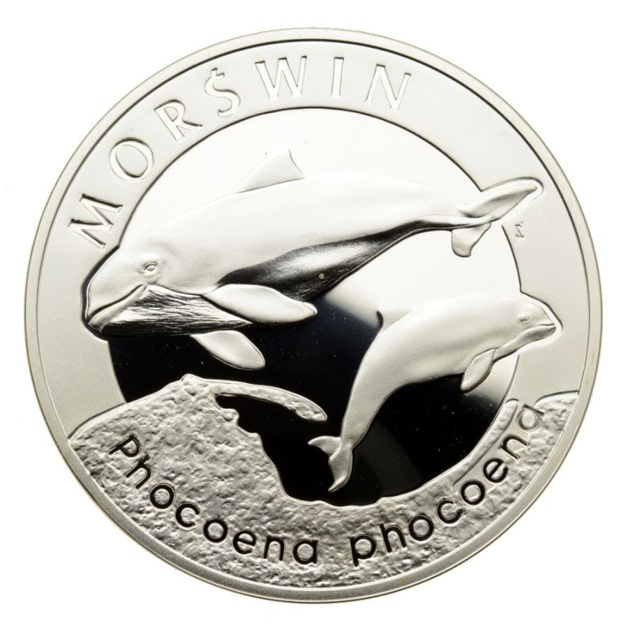 20 zł Morświn (łac. Phocoena phocoena ) 2004