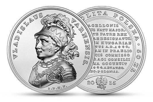 50 zł Skarby Stanisława Augusta – Władysław Warneńczyk 2015