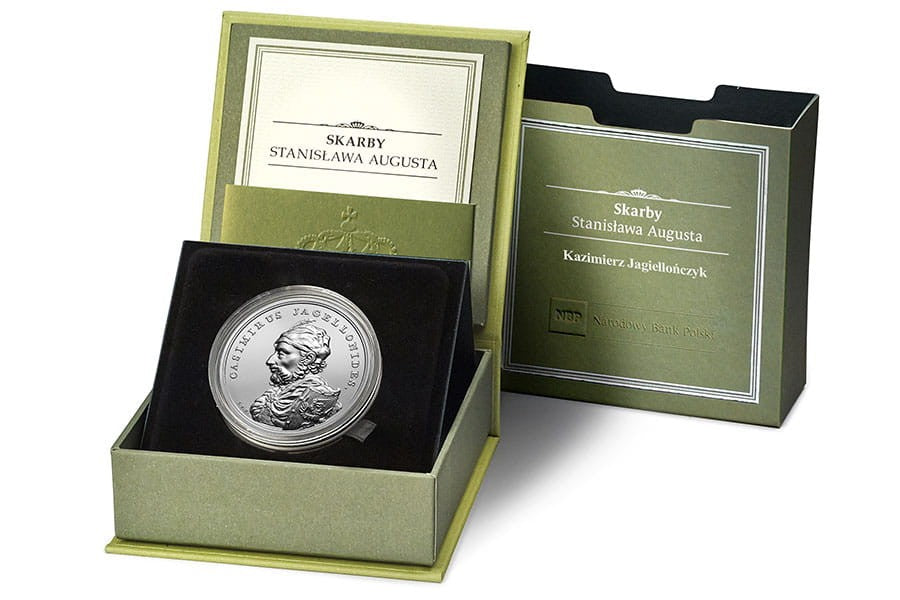 50 zł Skarby Stanisława Augusta – Kazimierz Jagiellończyk 2015