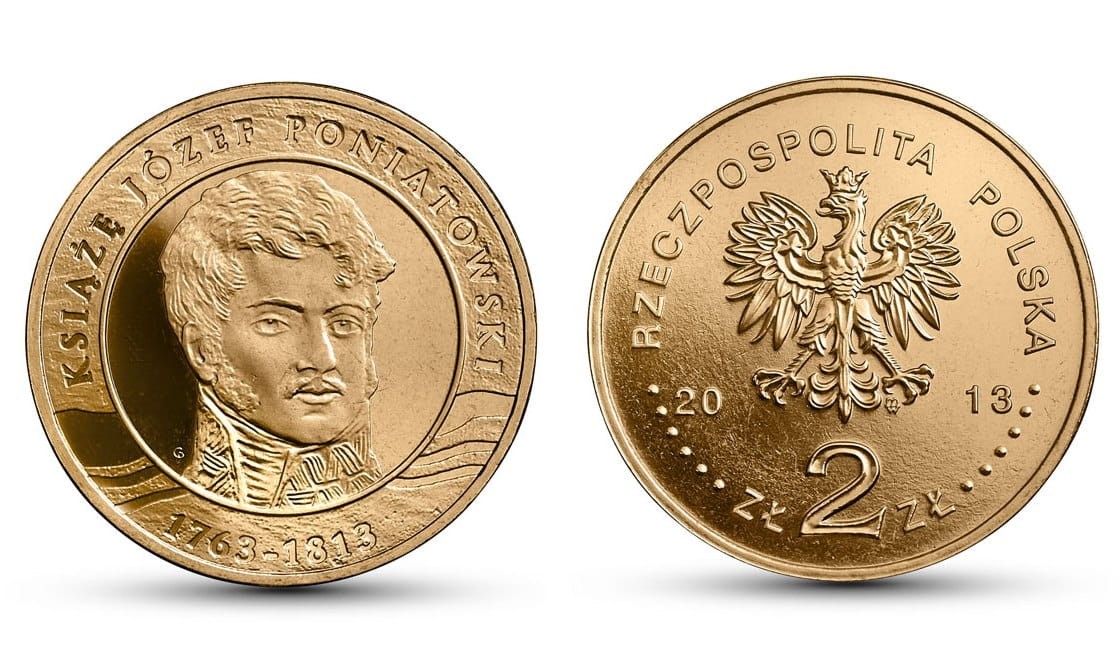 2 zł 200. rocz. śmierci Józefa Poniatowskiego 2013