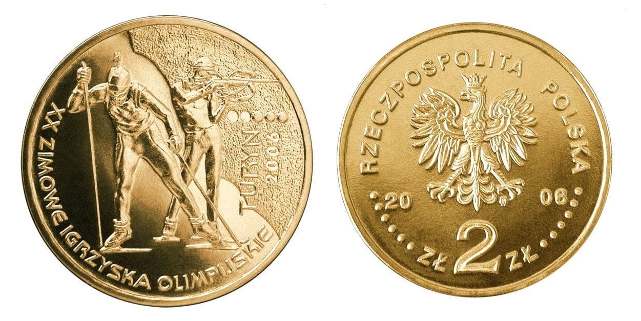 2 zł XX Zimowe Igrzyska Olimpijskie Turyn 2006