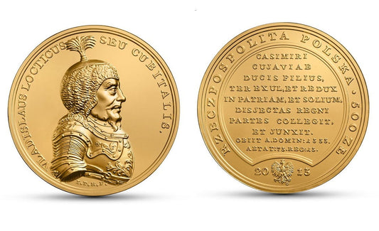 500 zł Skarby Stanisława Augusta – Władysław Łokietek 2013