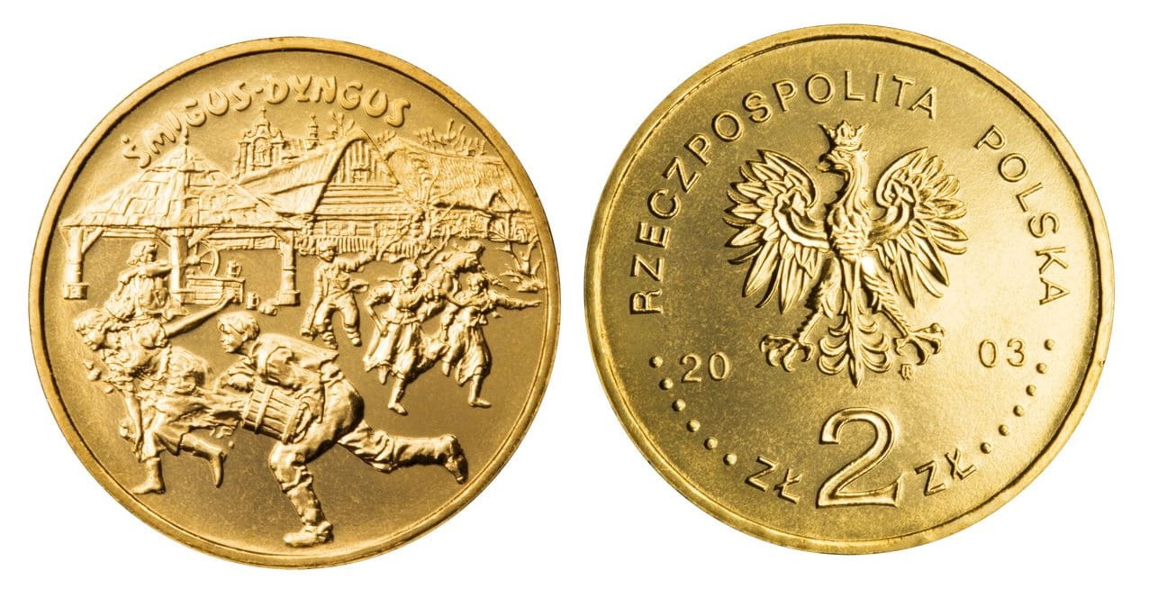 2 zł Śmigus dyngus 2003