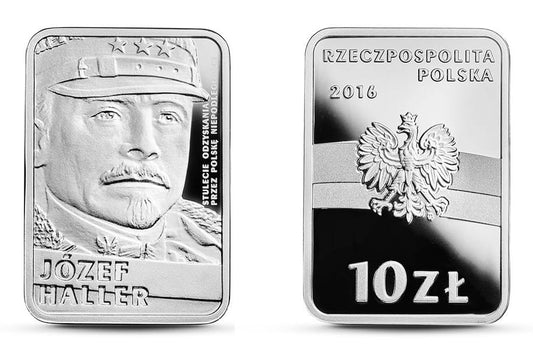 10 zł Stulecie odzyskania przez Polskę niepodległości – Józef Haller 2016