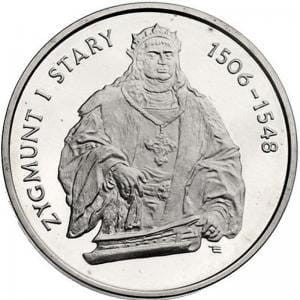 200000 zł Zygmunt I Stary półpostać 1994