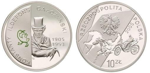 10 zł Konstanty I. Gałczyński 2005