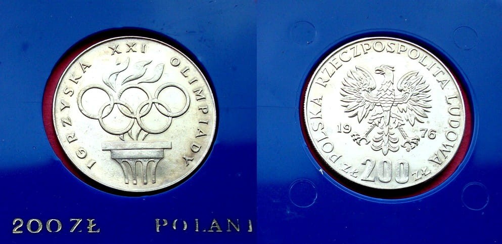 200 zł Igrzyska XXI Olimpiady 1976