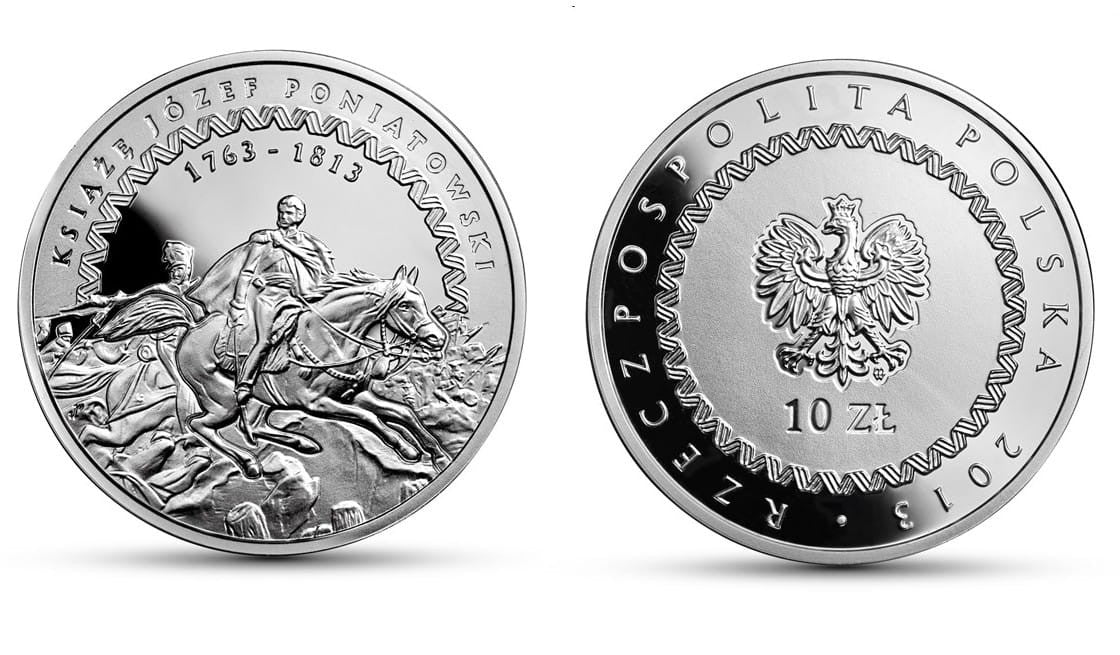10 zł 200. rocznica śmierci księcia Józefa Poniatowskiego 2013