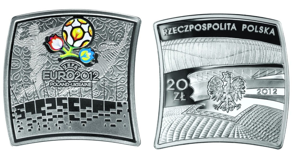 20 zł Mistrzostwa Europy w Piłce Nożnej UEFA 2010-2012