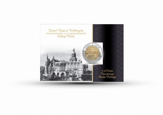 Blister Zamek Książ 2021 nr 14 + kapsel