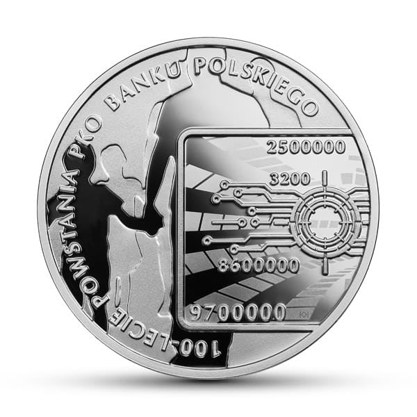 10 zł 100-lecie powstania PKO Banku Polskiego 2019