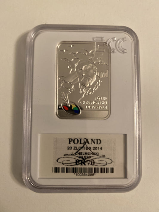 20 zł Józef Chełmoński 2014 PR70