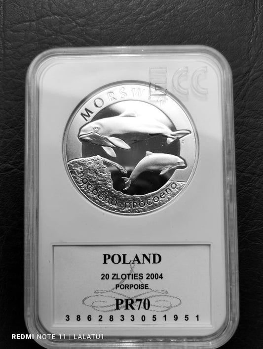 20 zł Morświn 2004 PR70