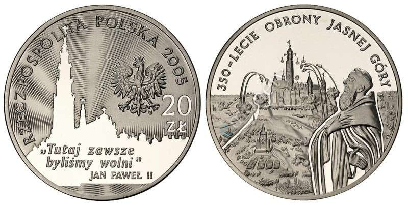 20 zł Obrona Jasnej Góry 2005