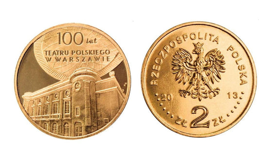 2 zł 100 lat Teatru Polskiego 2013