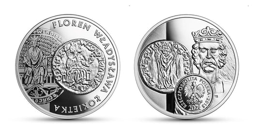 20 zł Historia Monety Polskiej – floren Władysława Łokietka 2015