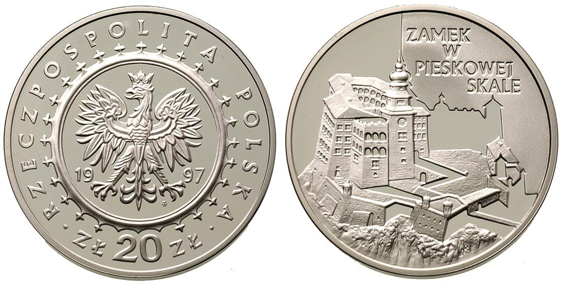 20 zł Zamek w Pieskowej Skale 1997
