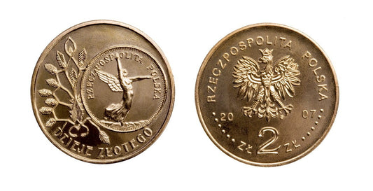 2 zł Dzieje złotego Nike 5 zł 1928 r. 2007