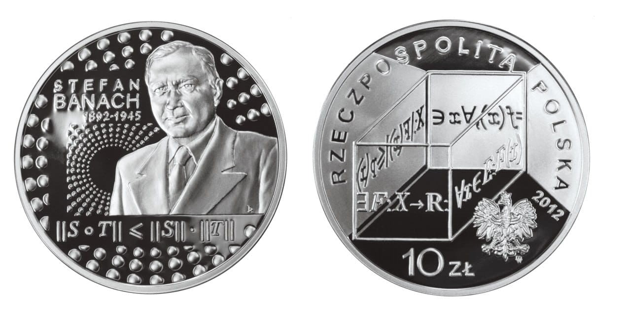 10 zł Stefan Banach 2012
