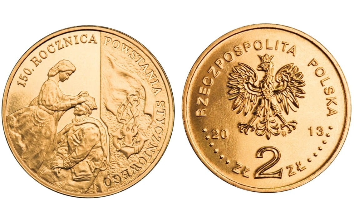 2 zł 150. rocznica Powstania Styczniowego 2013