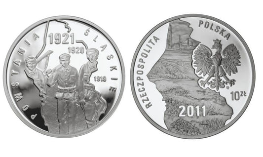 10 zł Powstania Śląskie 2011