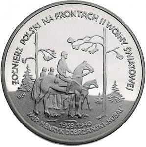 100000 zł Major Hubal 1991