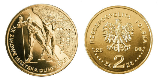 2 zł XX Zimowe Igrzyska Olimpijskie Turyn 2006