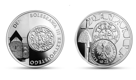 10 zł Historia Monety Polskiej – denar typu 2. Bolesława Krzywoustego  2014