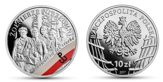 10 zł Żołnierze Niezłomni  2017