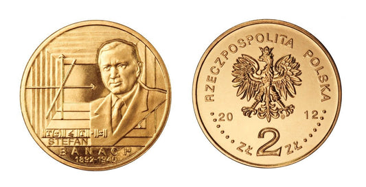 2 zł Stefan Banach 2012