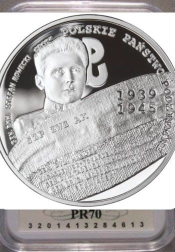 10 zł Polskie Państwo Podziemne 2009 PR70