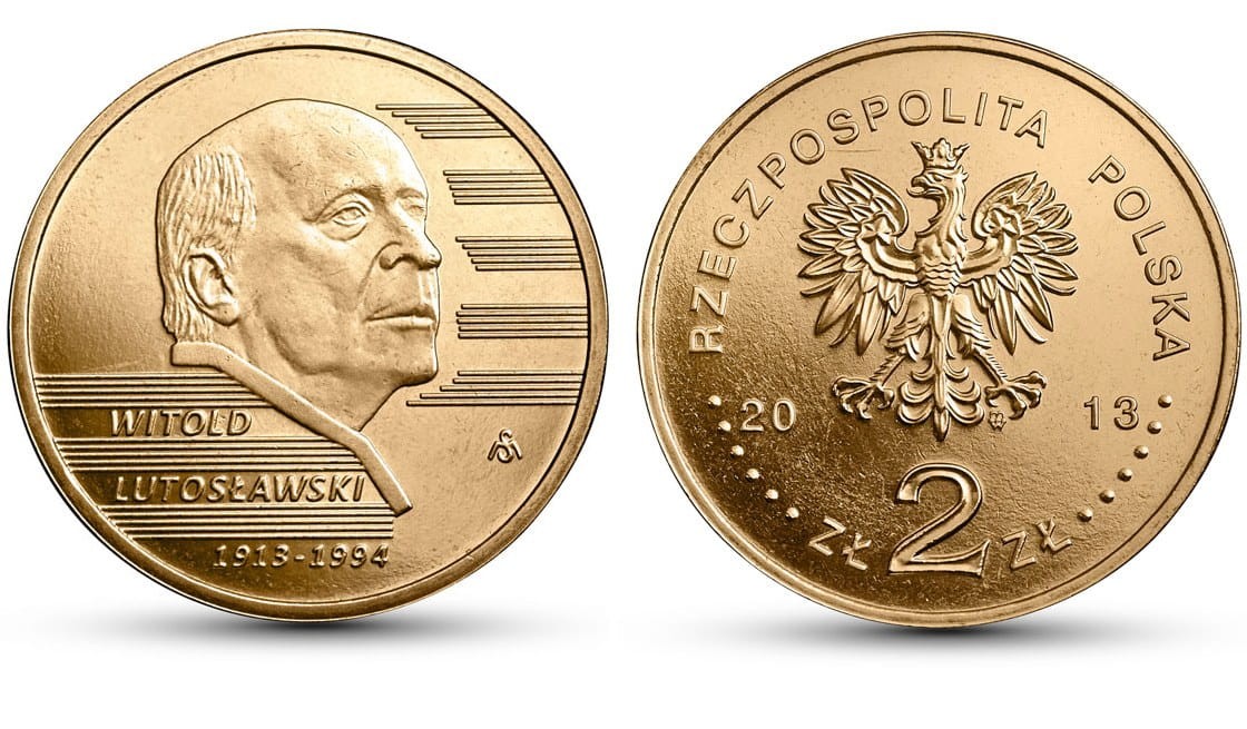 2 zł Witold Lutosławski 2013