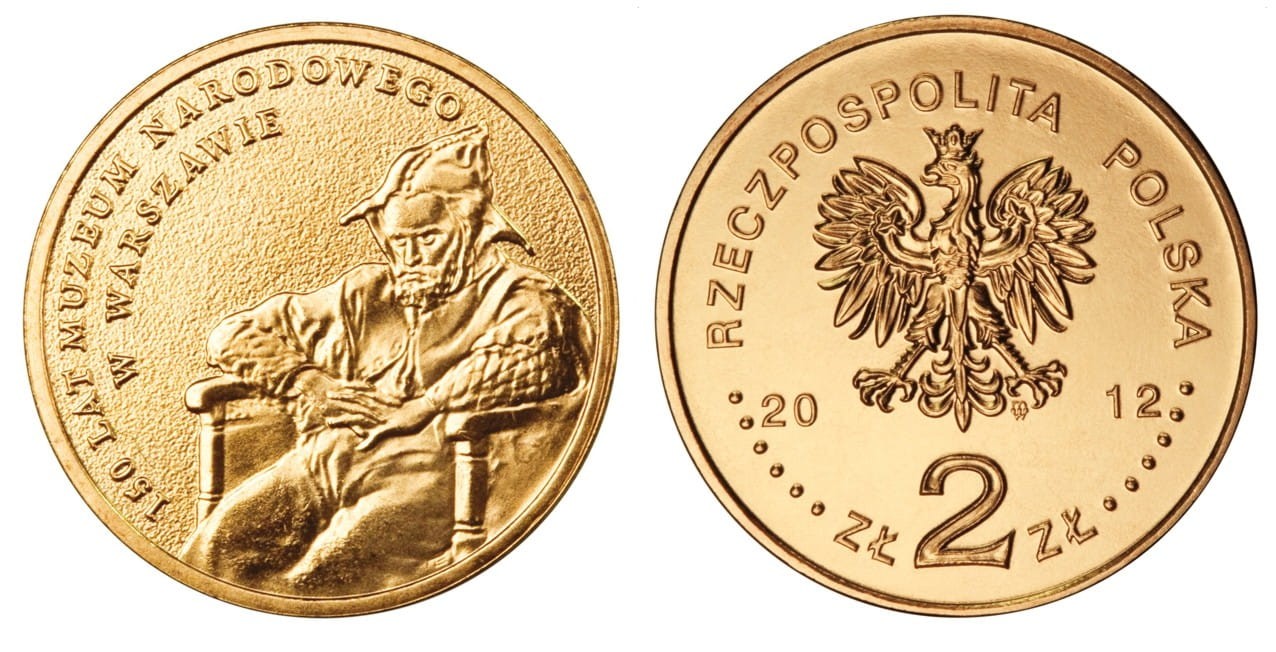 2 zł 150 lat Muzeum Narodowego w Warszawie 2012