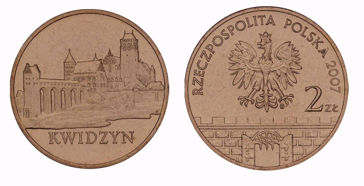 2 zł Kwidzyn 2007