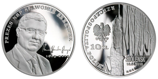 10 zł Smoleńsk Sławomir Skrzypek 2011