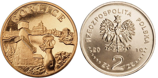 2 zł Miasta w Polsce - Gorlice 2010