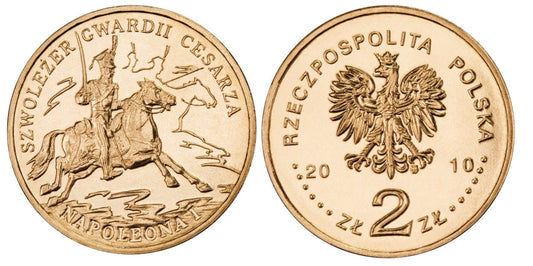 2 zł Szwoleżer Gwardii Cesarza Napoleona I 2010