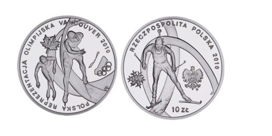 10 zł Polska Reprezentacja Olimpijska Vancouver 2010