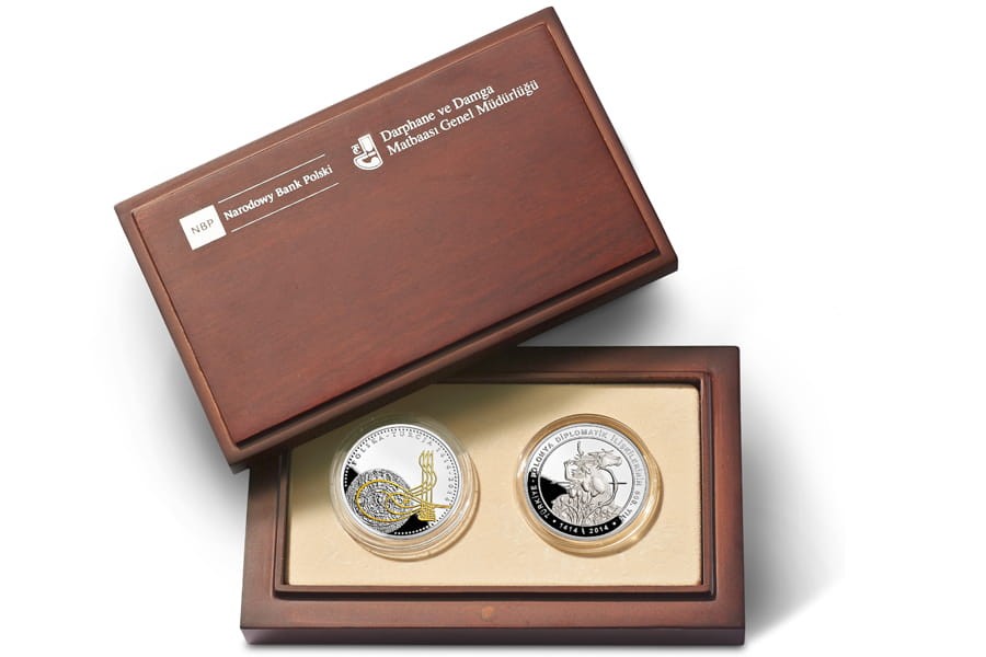 20 zł + 50 TRY 600 lat stosunków dyplomatycznych polsko-tureckich  2014