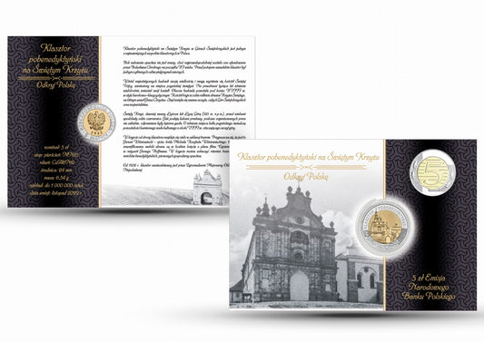 5 zł Klasztor na Św. Krzyżu 2022 nr 16 + blister