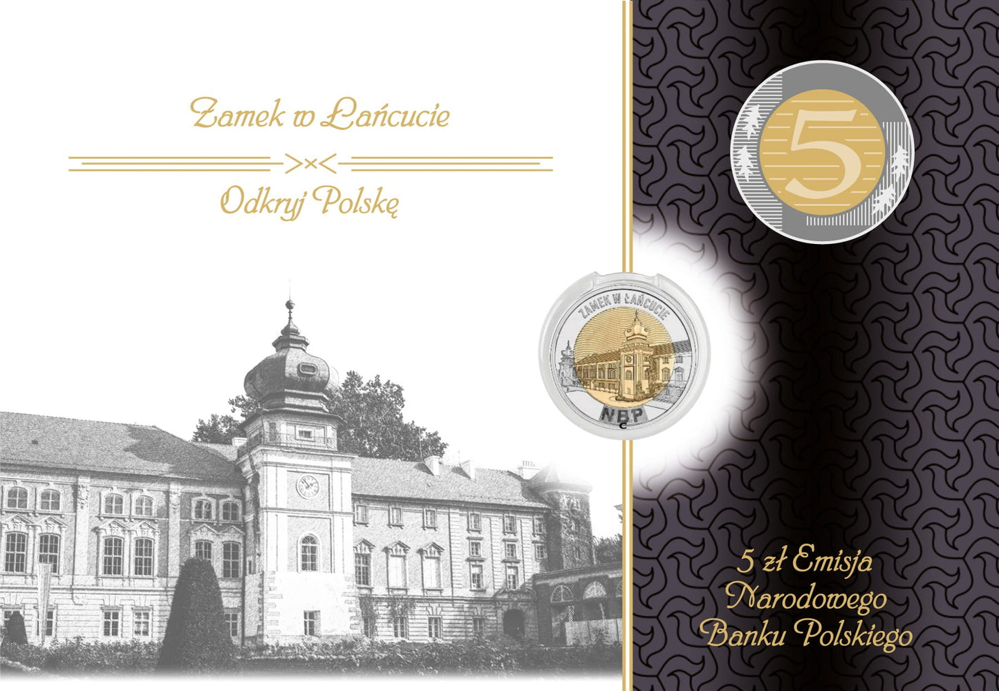 5 zł Zamek w Łańcucie 2024 nr 20 + Blister