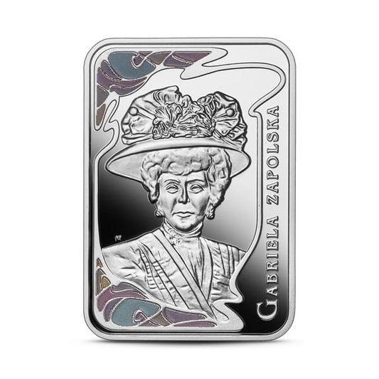20 zł Wielkie aktorki – Gabriela Zapolska 2021